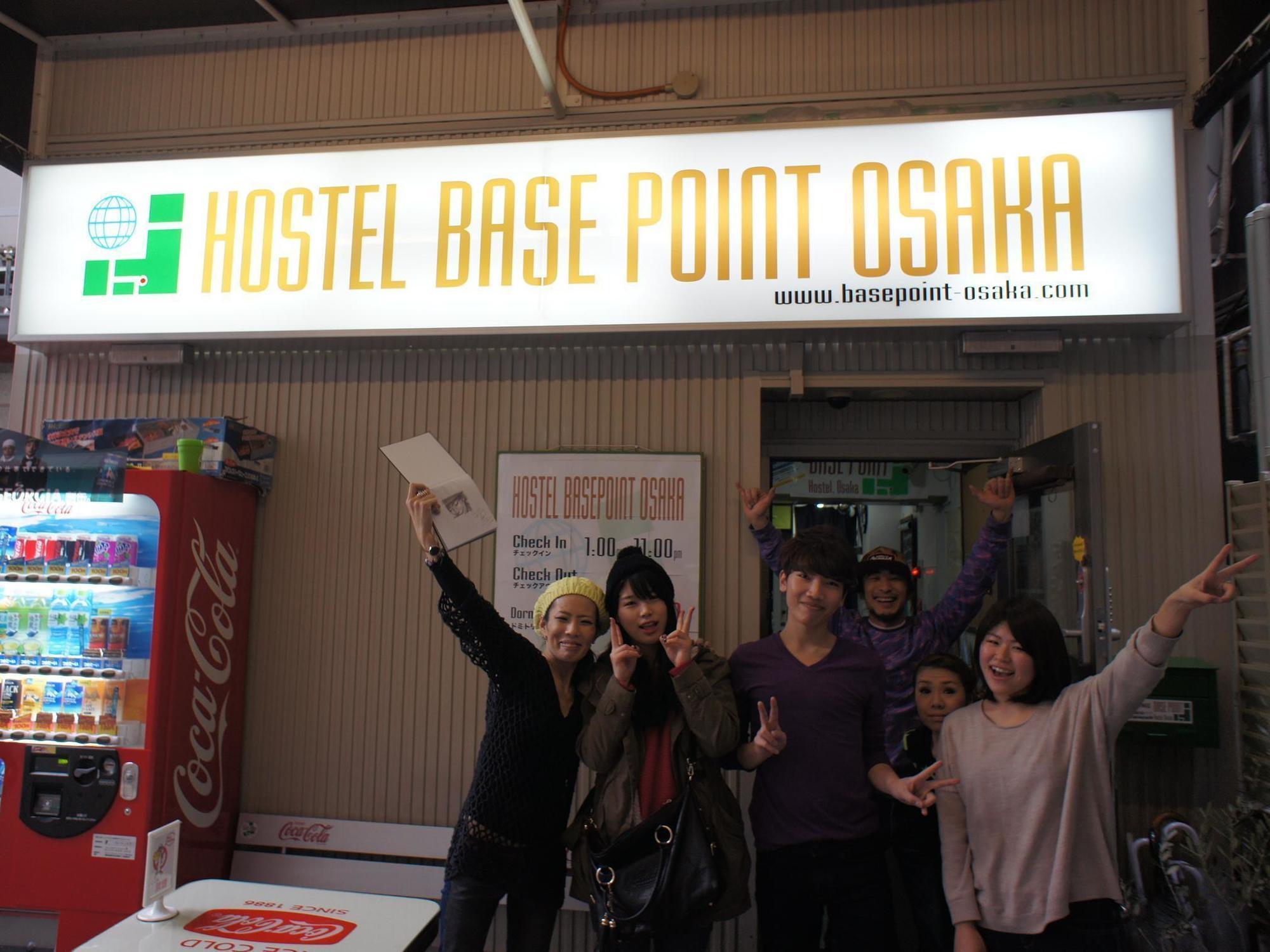 Hostel Base Point Ōsaka Exterior foto